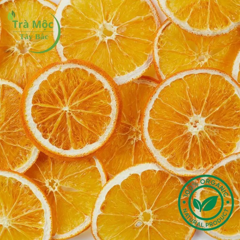トラモック・タイバック 500g 冷凍乾燥イエローオレンジスライス - デトックス・ダイエット・飾り付けに