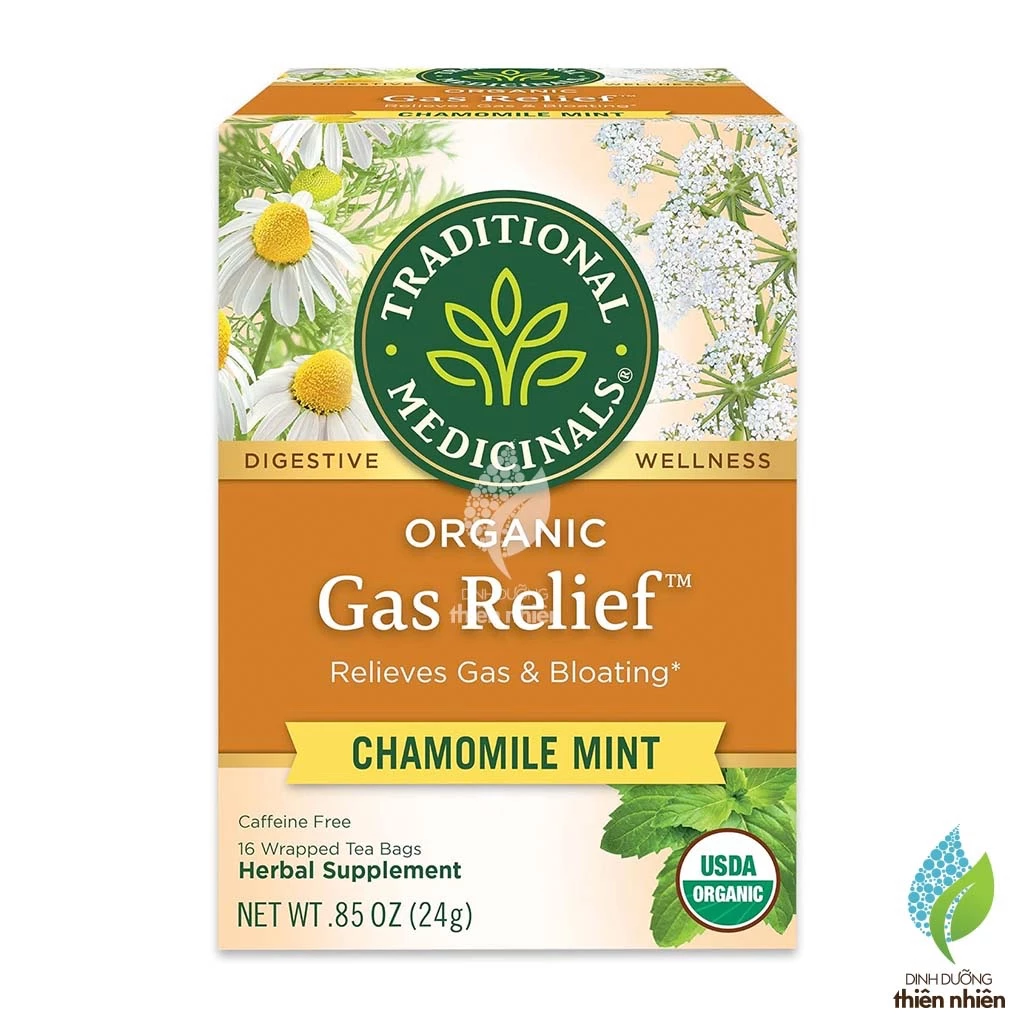 伝統的メディシナル ガスリリーフ オーガニックハーブティー