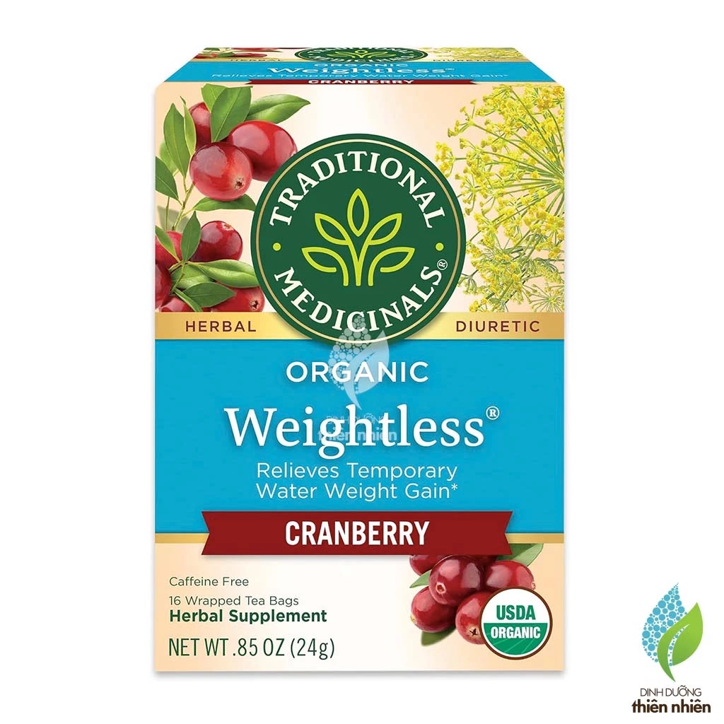 トラディショナルメディシナルズ オーガニック ウェイトレス クランベリーティー