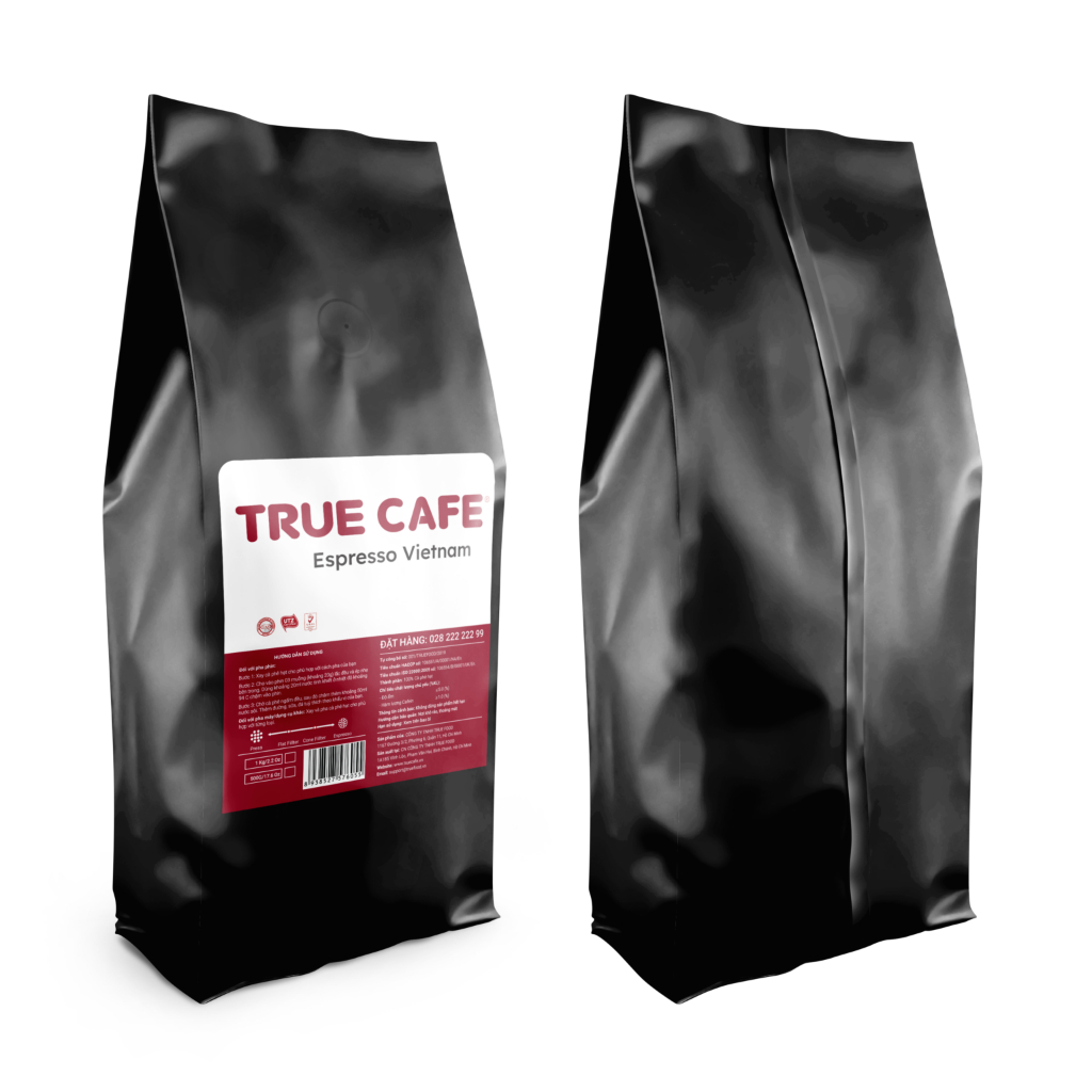 True Cafe エスプレッソ コーヒー豆 アラビカ＆ロブスタブレンド 250g TRUE CAFE