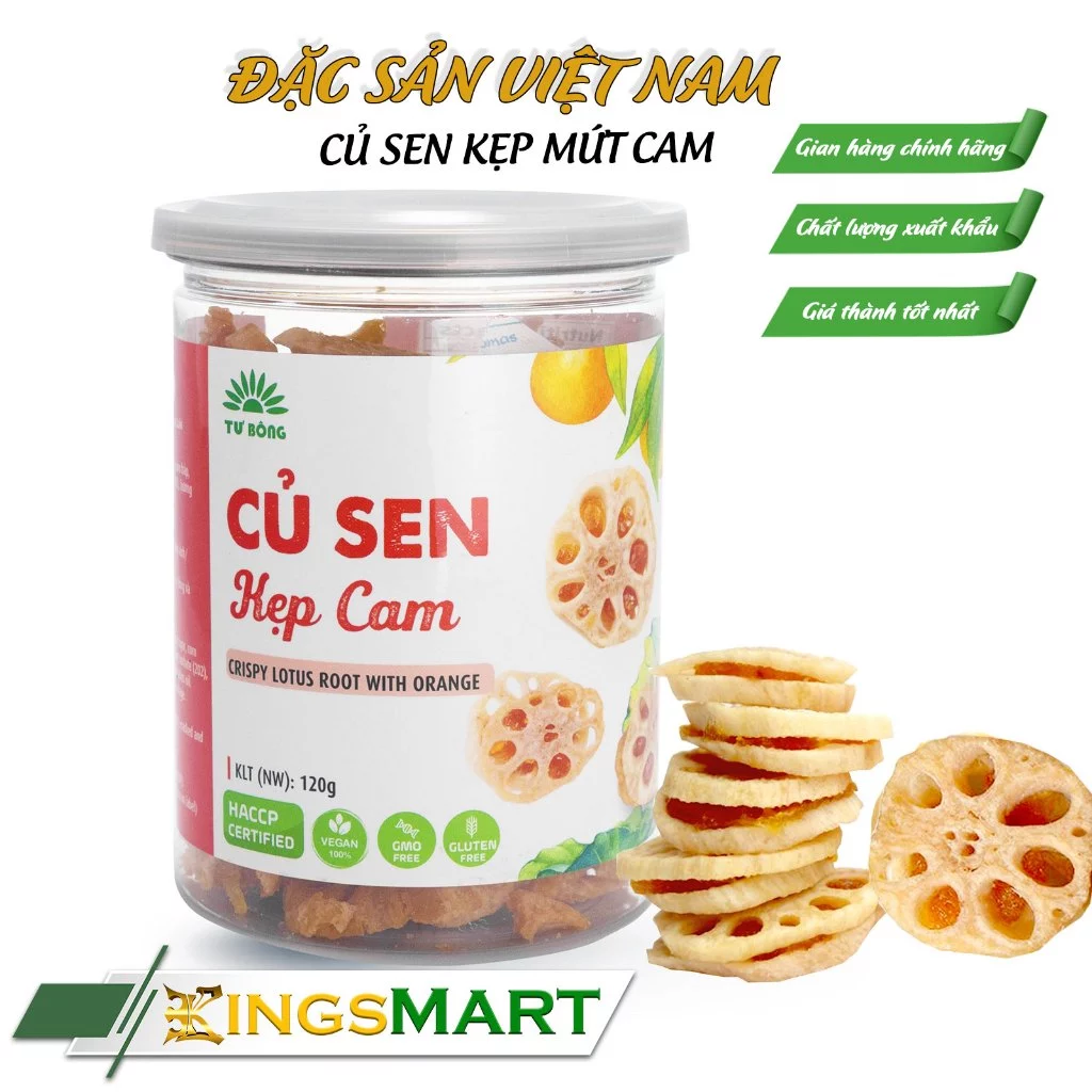 ターボンブランド ドンタップ名物 蓮根オレンジジャムサンドスナック 140g