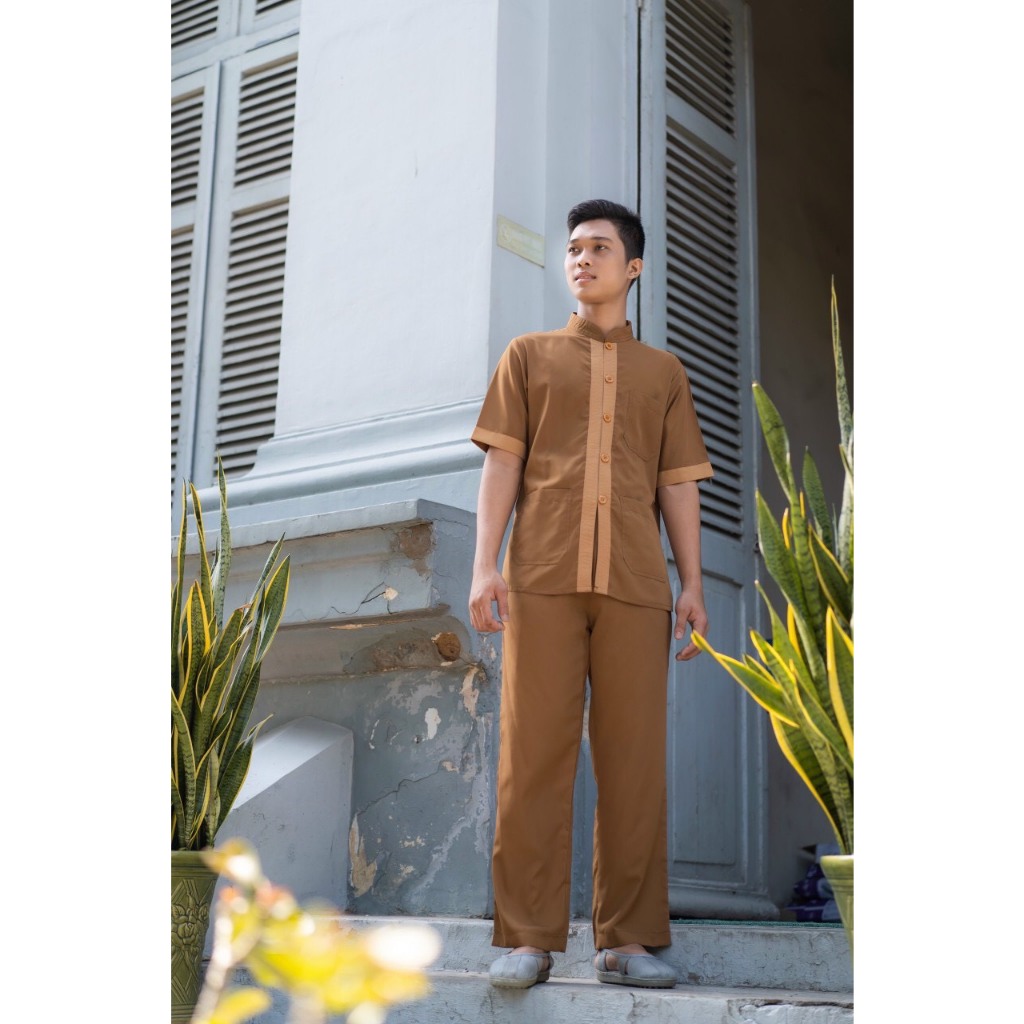 トゥエカイン カテ アオラム リーダー服 銅色半袖 22-34号