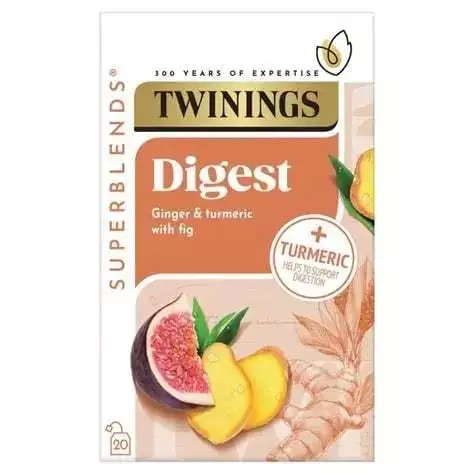 Twinings Superblends ダイジェストジンジャー ティーバッグ 20袋