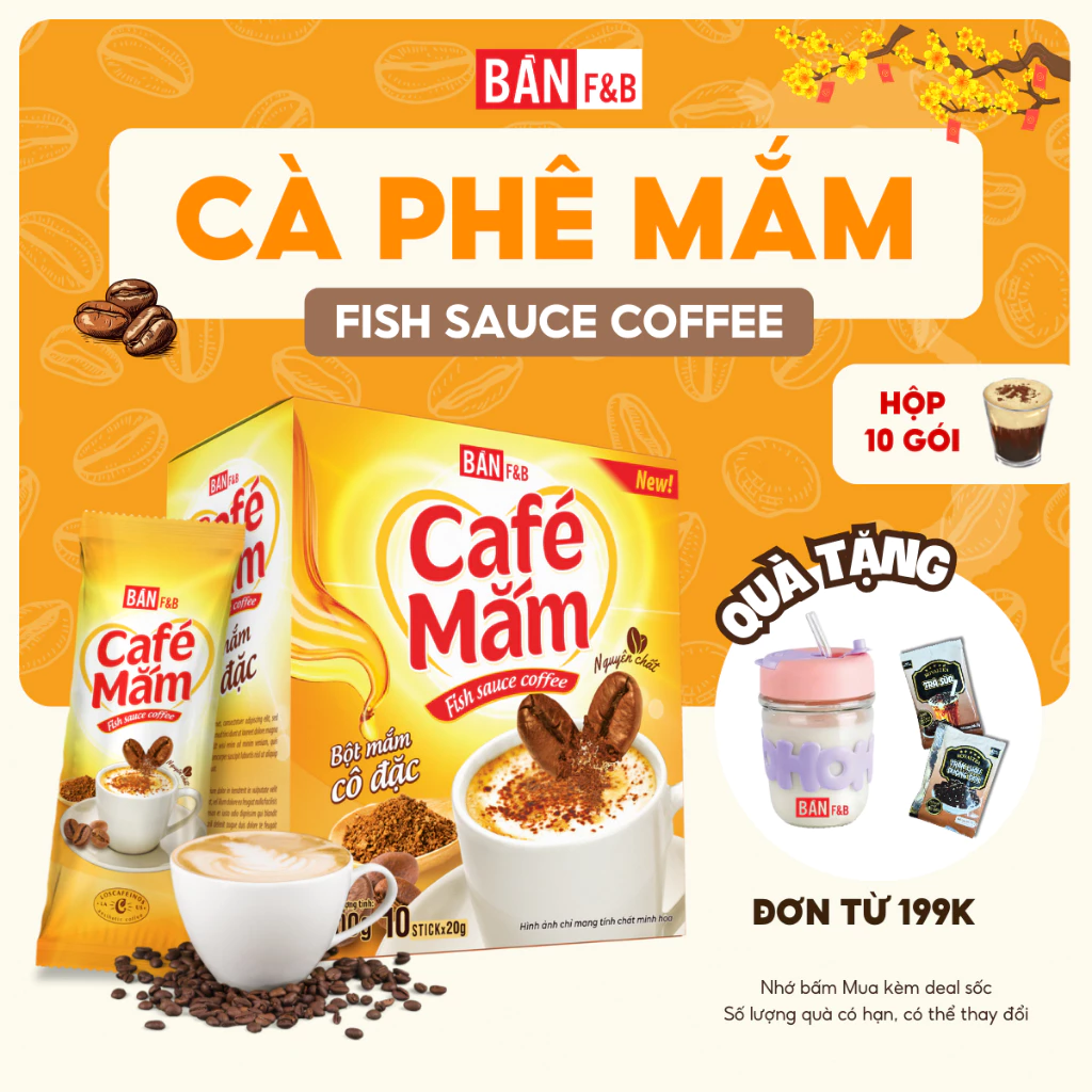 新感覚！旨味凝縮ベトナムマムコーヒー 10袋入り