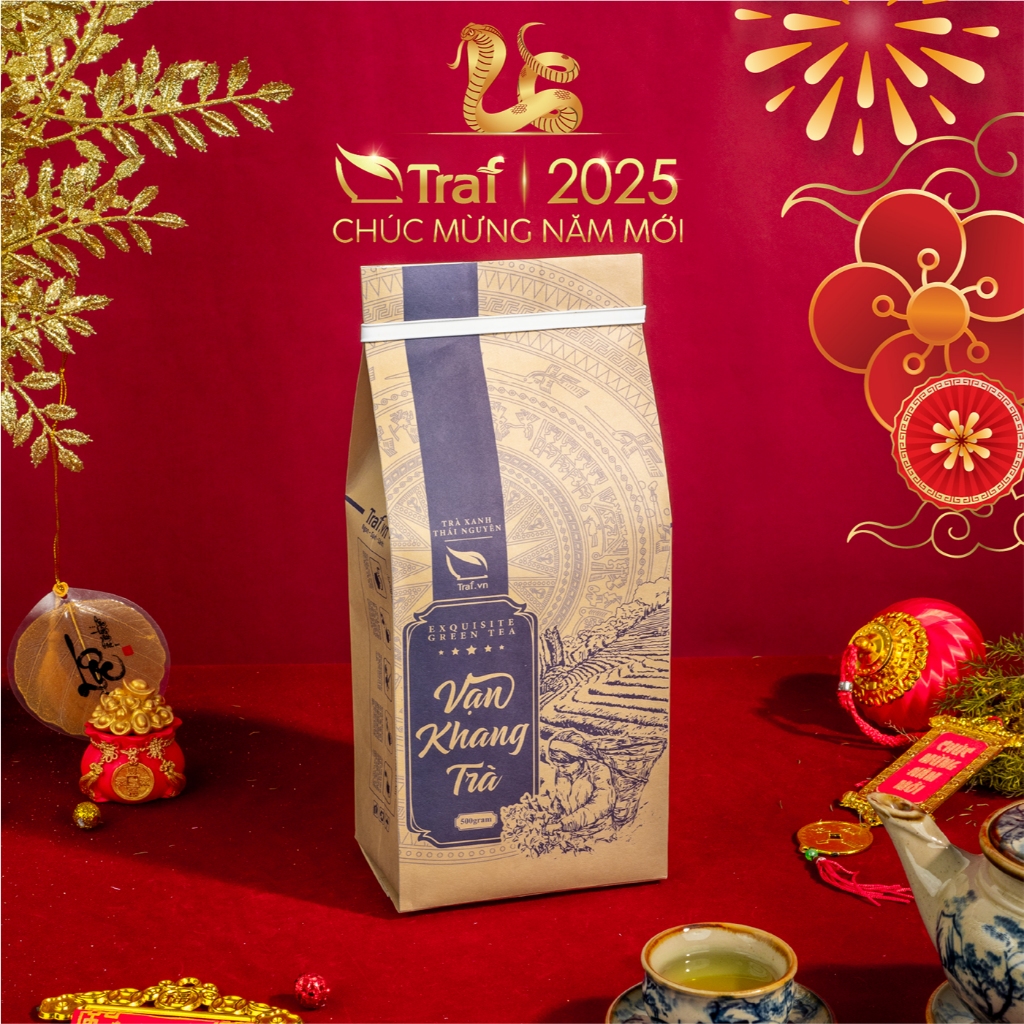 ヴァンカン茶 特選 タイグエン茶 香り高い緑茶 500g ヴァンカン