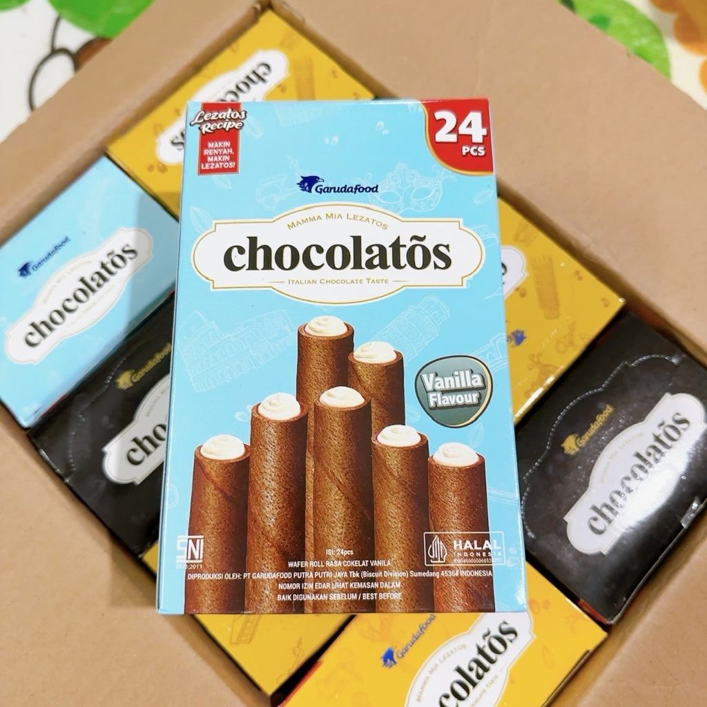 バニラ風味チョコレートフォームロール 288g箱（12g×24個）