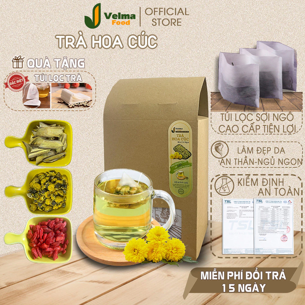 Velma Food カモミールフラワーティー 20包入り