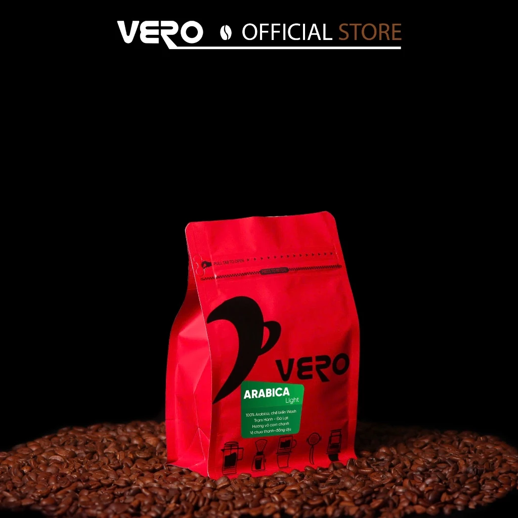 ヴェロ アラビカ ライトロースト コーヒーパウダー (250g) Drip V60用