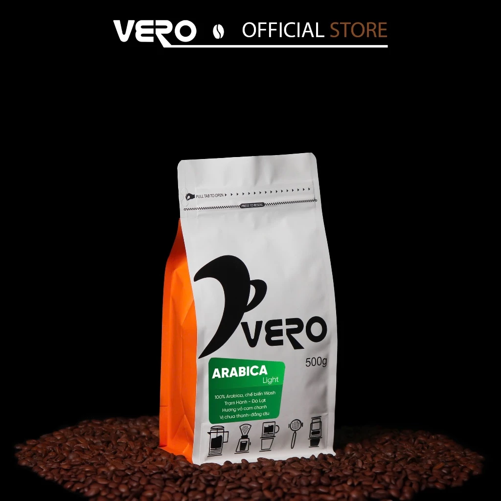 ヴェロ アラビカ ライトロースト ドリップコーヒー粉 (500g) | V60推奨
