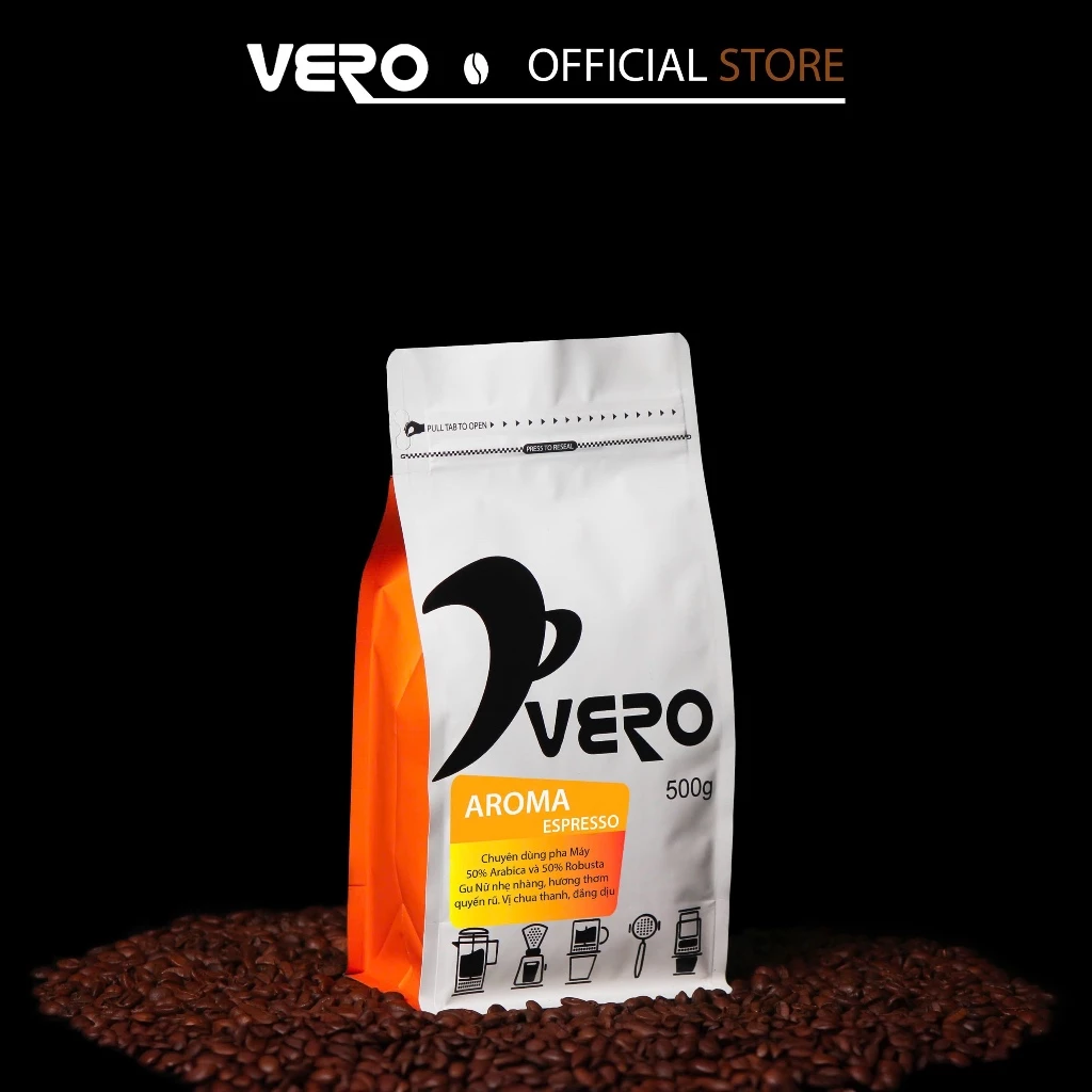 ヴェロアロマ エスプレッソコーヒー（挽き豆）500g