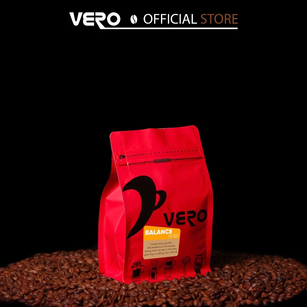 ヴェロ バランスフィルターコーヒー ホールビーン 250g | ロブスタ＆アラビカ厳選ブレンド