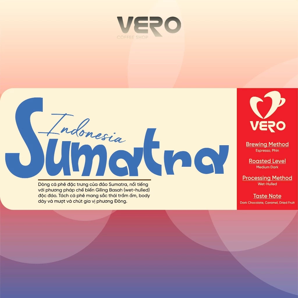 ヴェロコーヒー インドネシア スマトラ マンデリン ホールビーン (ギリングバサ製法) 500g