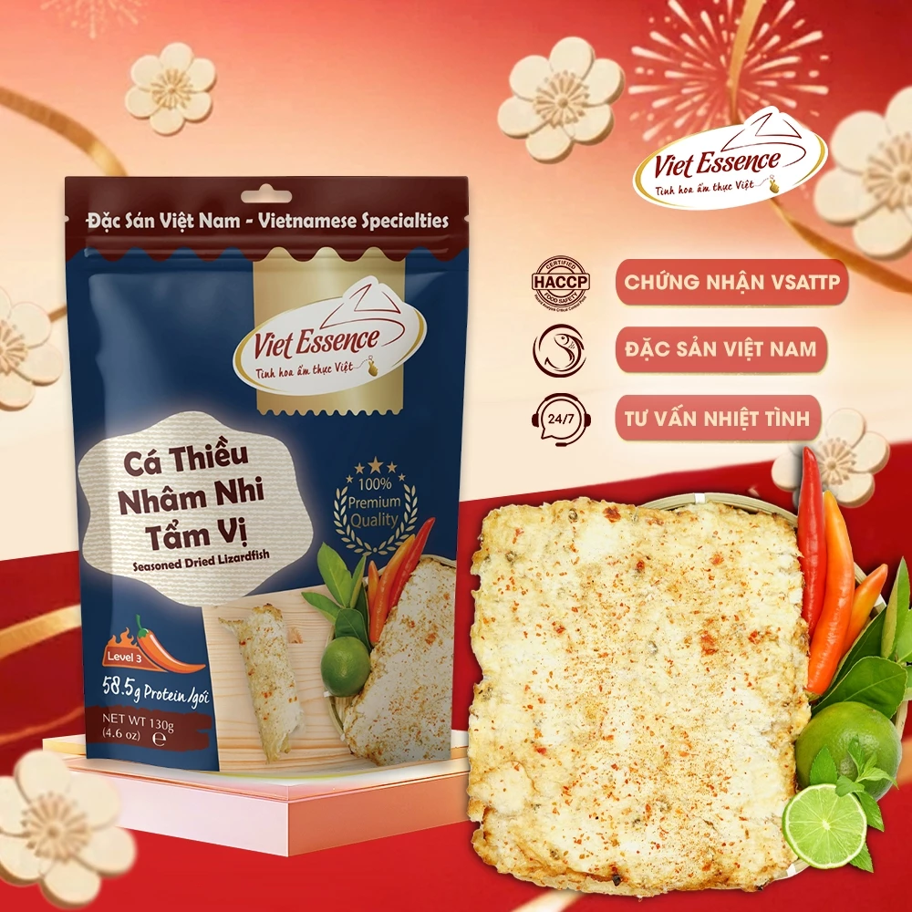 ベトエッセンス 味付け焼きティラピアフィッシュスライス (130g)