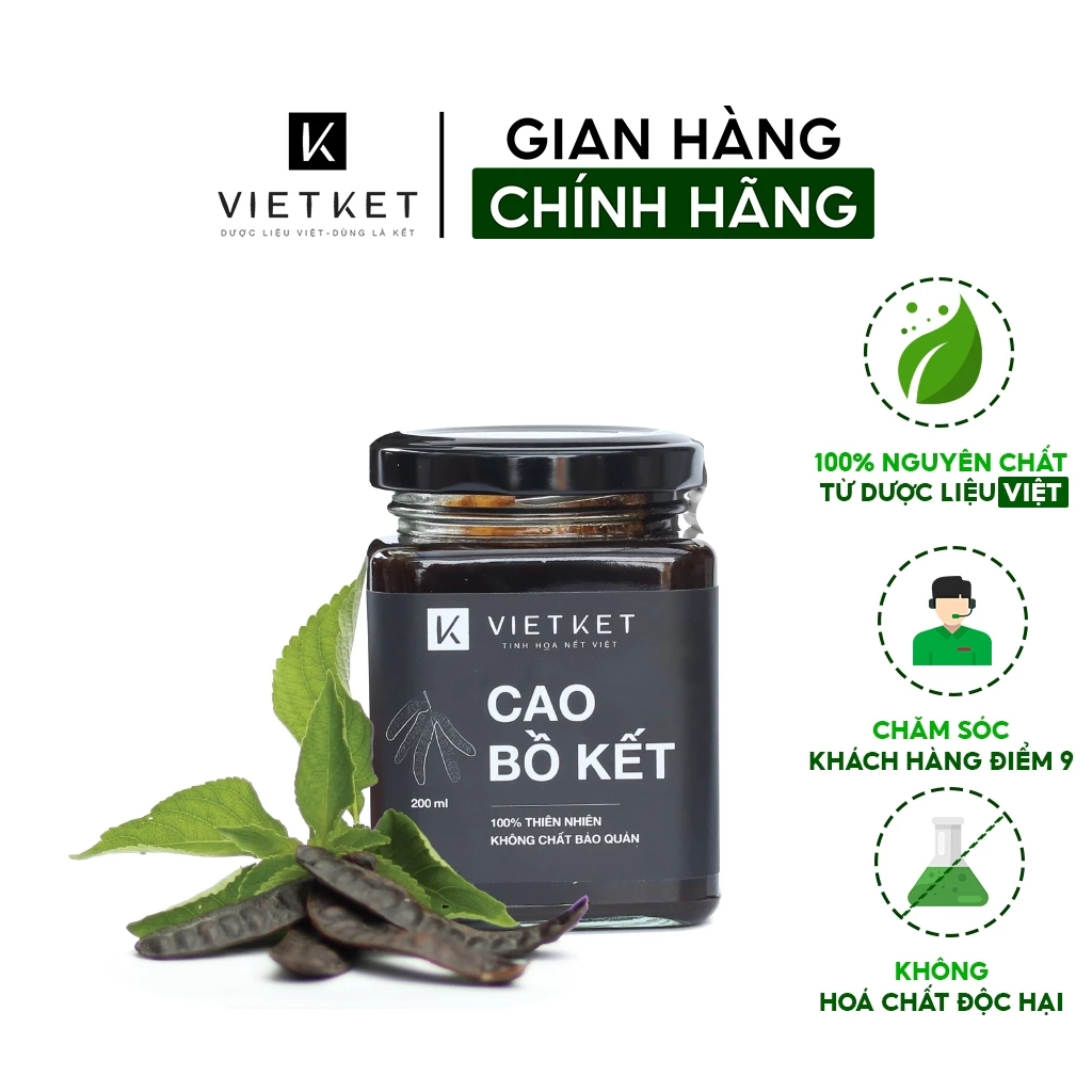 VIETKET 泡なしハーバルシャンプー ボケ＆ハッカ 200ml – フケ・抜け毛対策、ツヤ髪へ