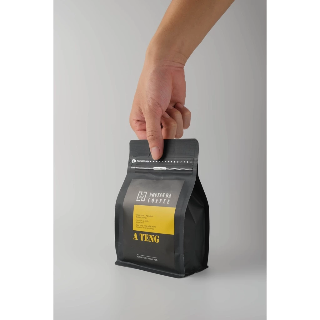 ベトナム・カウダット産アラビカ100% 挽き済みコーヒー粉 Aテン (250g) - グエンバーコーヒー【フィン式対応】