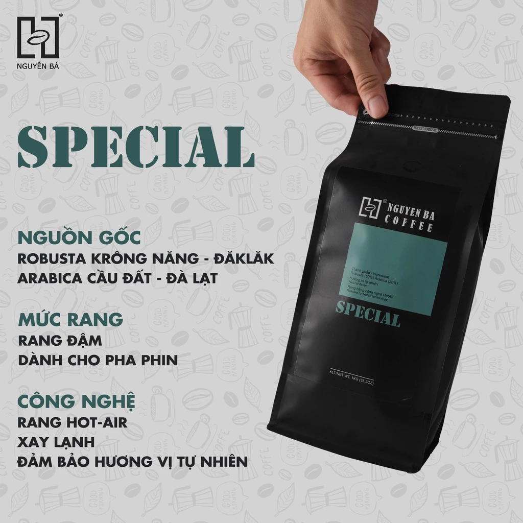 ベトナム式Phinコーヒー ロブスタ＆アラビカ SPECIALブレンド 粉 500g | 純粋なコーヒー体験