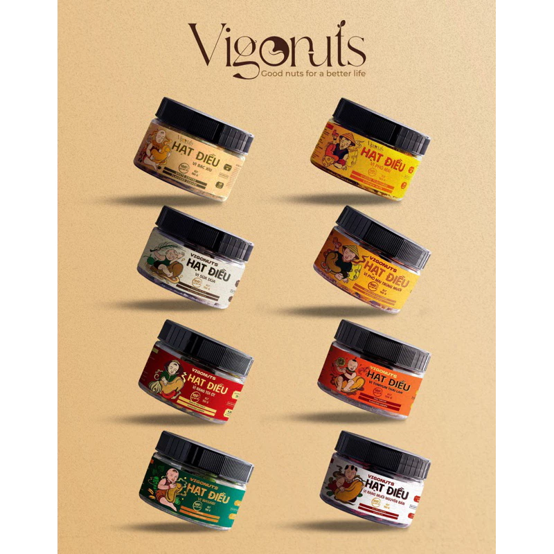 VIGONUTS 絶品ココナッツミルクカシューナッツ 150g×6個セット
