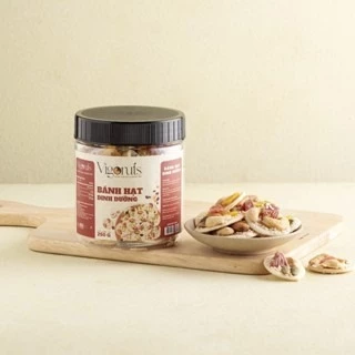 Vigonuts コイン型ミックスナッツ穀物クッキー 250g - ヘルシー＆ヴィーガンダイエットサポートスナック