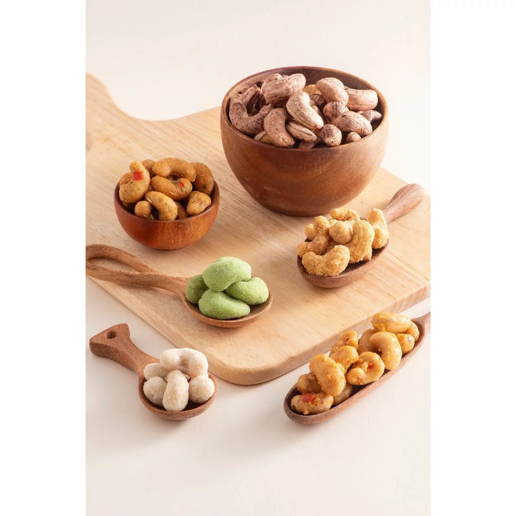 VIGONUTS 高級カシューナッツ チーズと塩漬け卵味 芳ばしいカリカリ食感 濃厚風味 ダイエットサポート 150g丸型ボックス