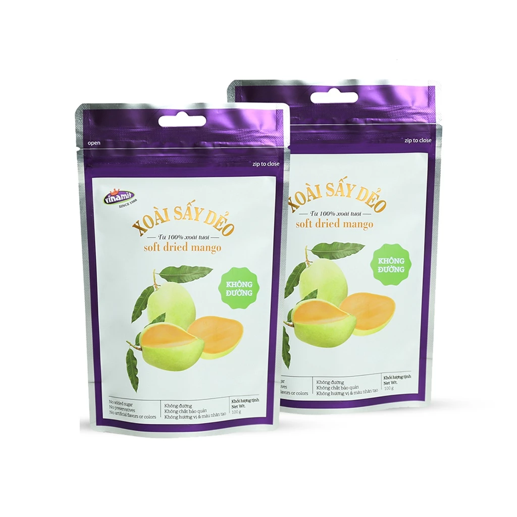 VINAMIT 無糖ソフトドライマンゴー 100g