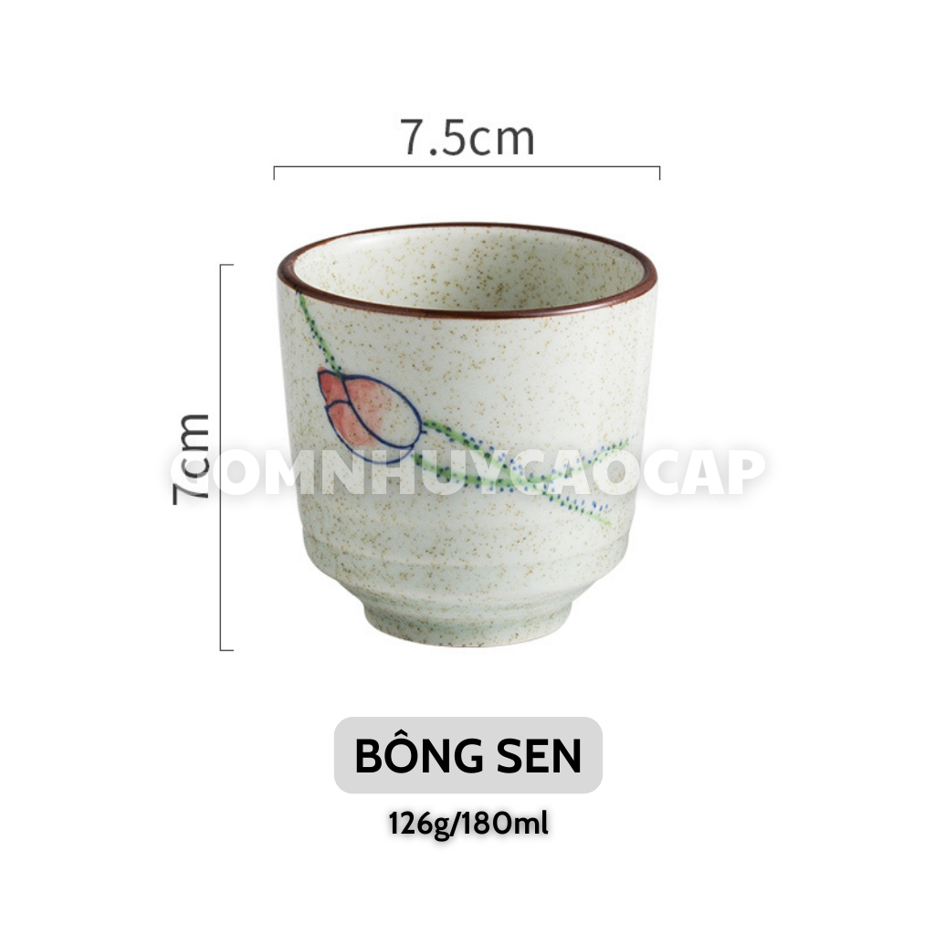 ヴィンセント レトロクラシック 陶器カップ 蓮模様 高級艶仕上げ 180ml ヴィンセント製品