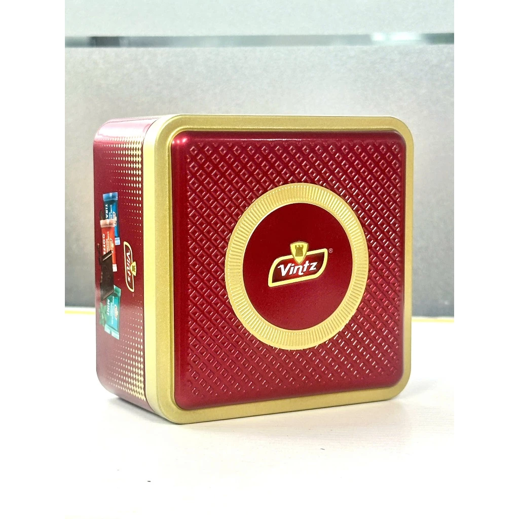 ヴィンツ スクエア HV レッド チョコレート 90g (マレーシア産)