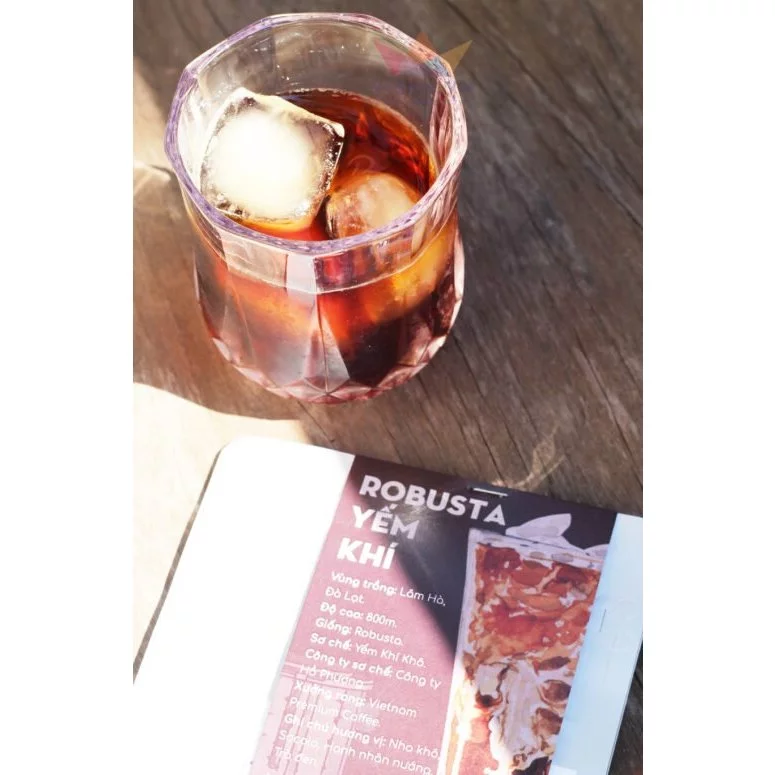 Visty ラムハ・ラムドン産 ファインロブスタ 嫌気性乾燥式 微粉砕コーヒー粉 250g（フィン用）