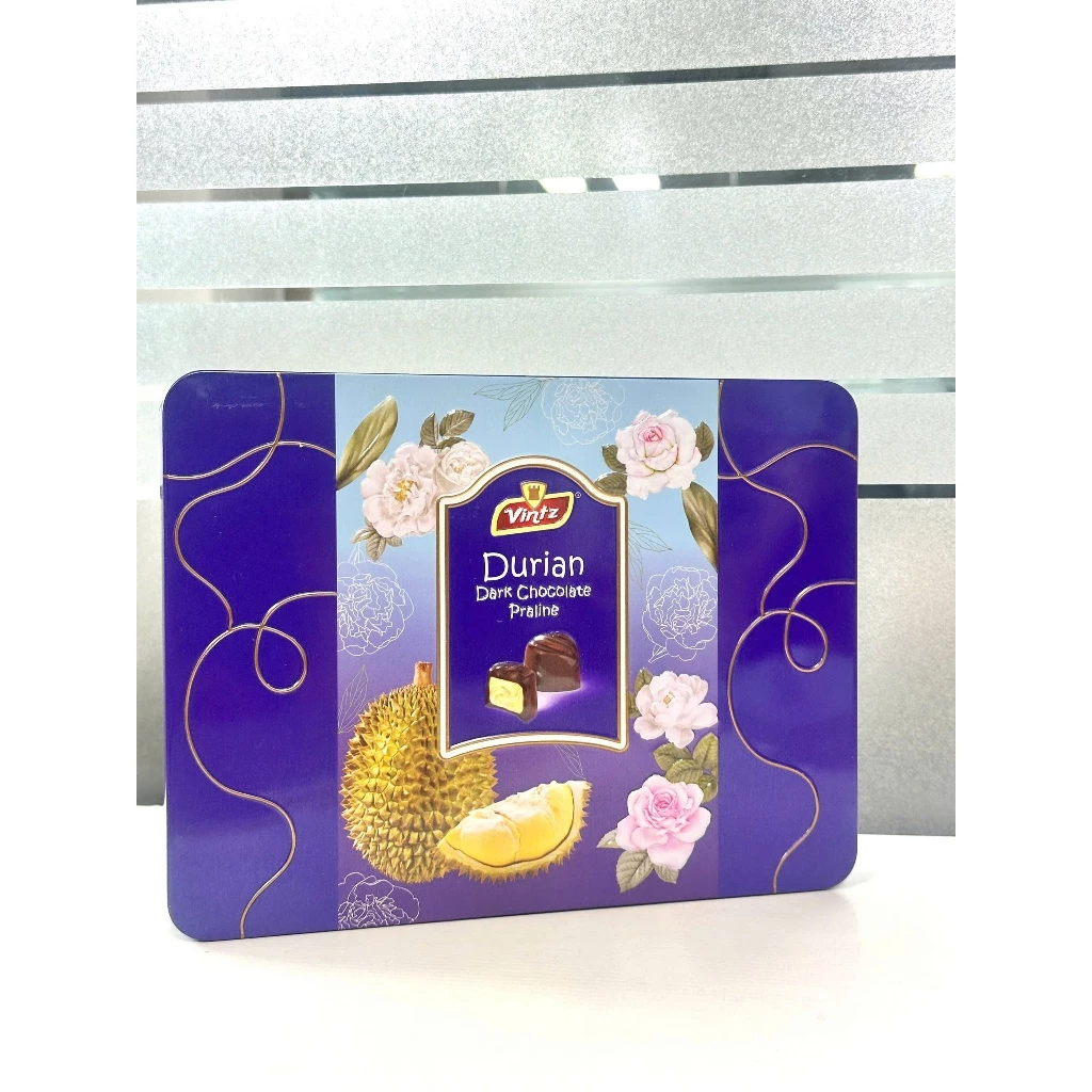 ヴィンツ 紫ドリアンチョコレート 140g (マレーシア産)