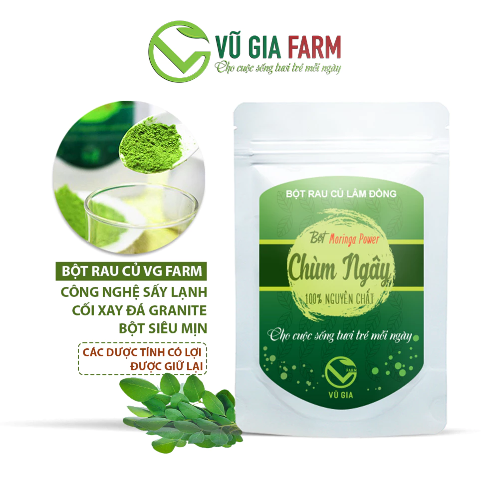 ヴー・ザー 純粋フリーズドライモリンガパウダー (50g/袋) - 健康と美容の奇跡の木