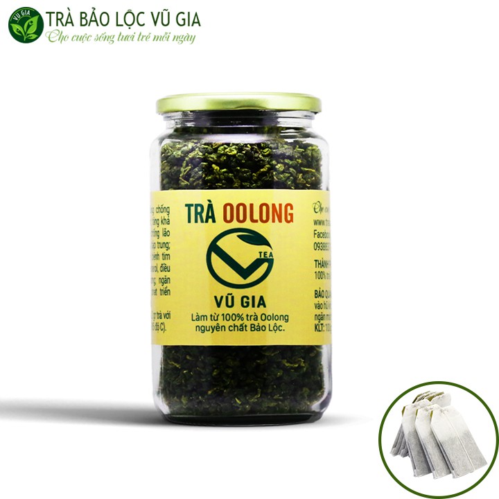 烏龍茶 85g 茶葉  無料のティーフィルターバッグ5袋セット Vu Gia