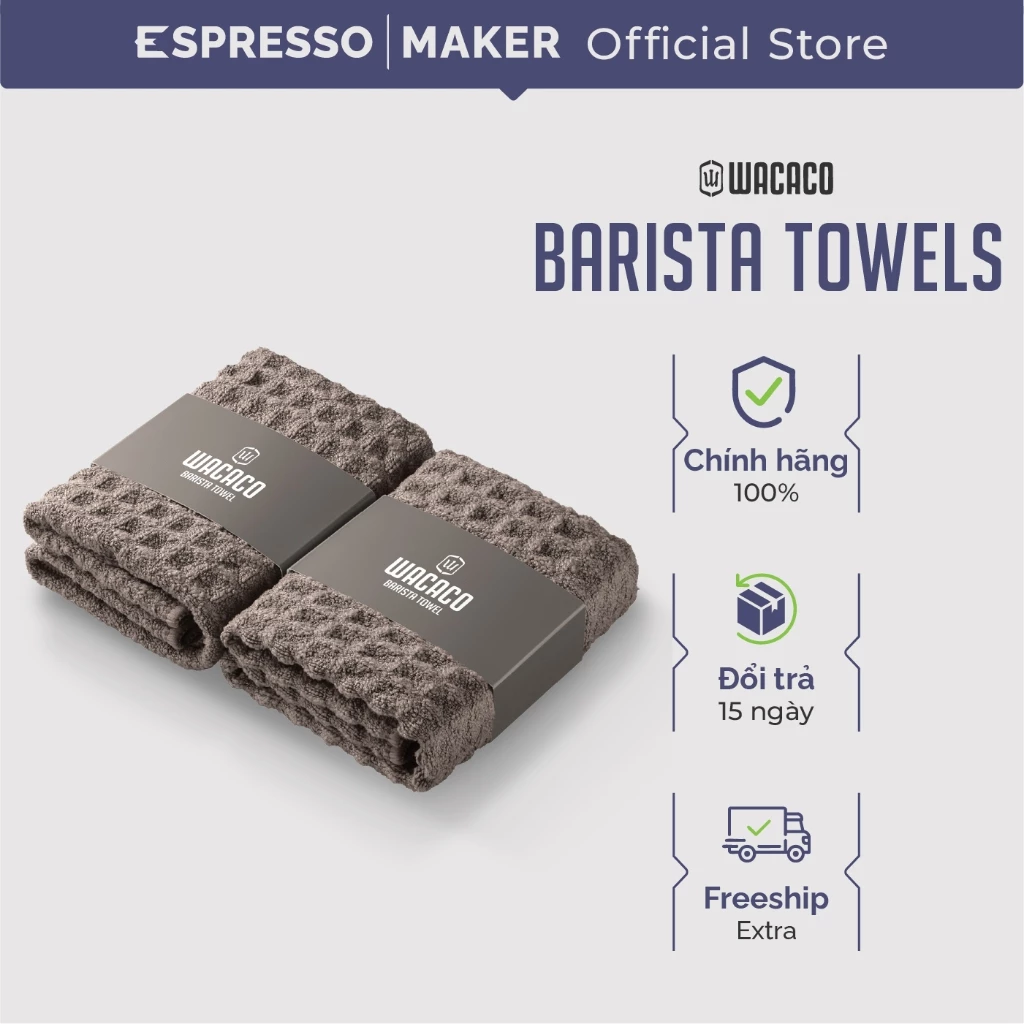 Wacaco バリスタ プレミアムマイクロファイバータオル