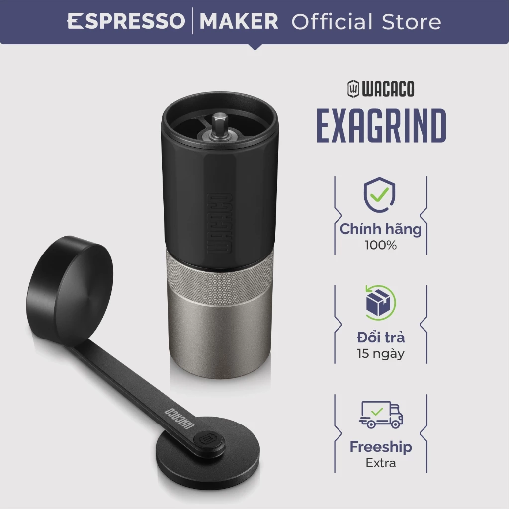Wacaco Exagrind ポータブルコーヒーミル