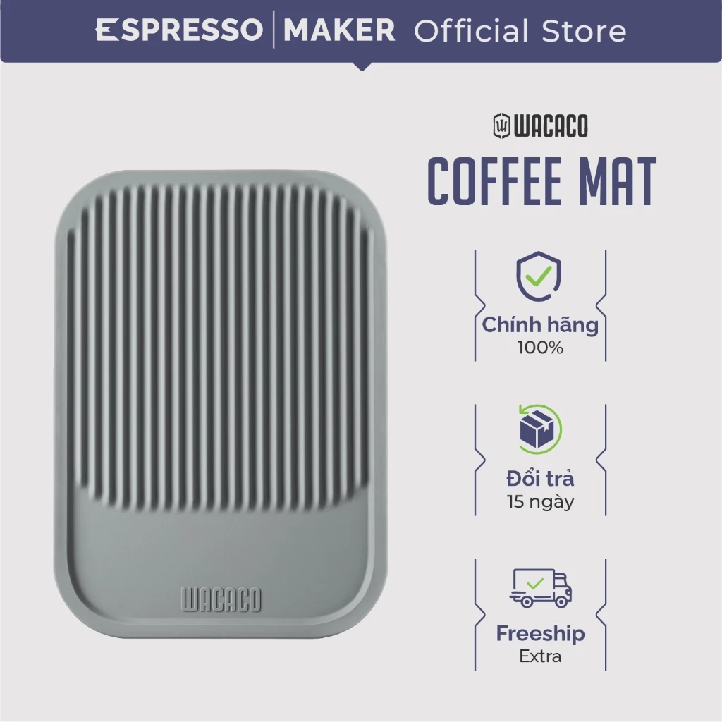 Wacaco 多機能シリコンコーヒードライマット ポータブル用