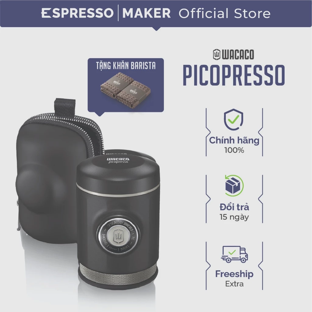 Wacaco Picopresso ポータブルエスプレッソメーカー - 公式24ヶ月保証付き