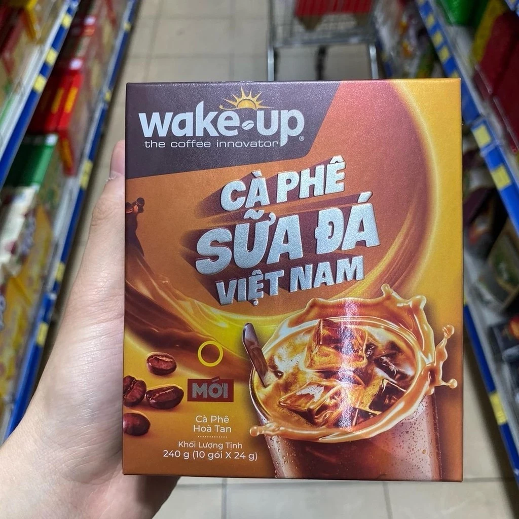 Wake Up ベトナム式インスタント アイスミルクコーヒー 10袋入 (24g/袋)