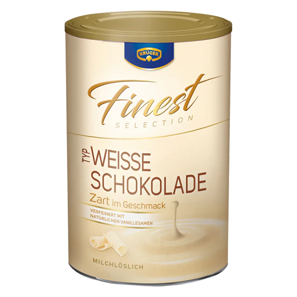 クルーガー ファイネストセレクション ホワイトチョコレート 300g – ドイツの高級ホワイトチョコレートドリンク