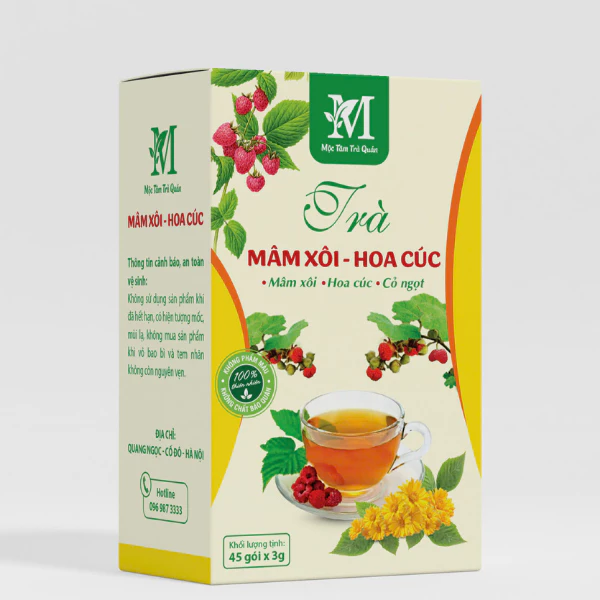 女性のための巡りケアティー：野生ラズベリーリーフとカモミールのブレンド 45包 – 生理痛緩和、心身のバランスへ