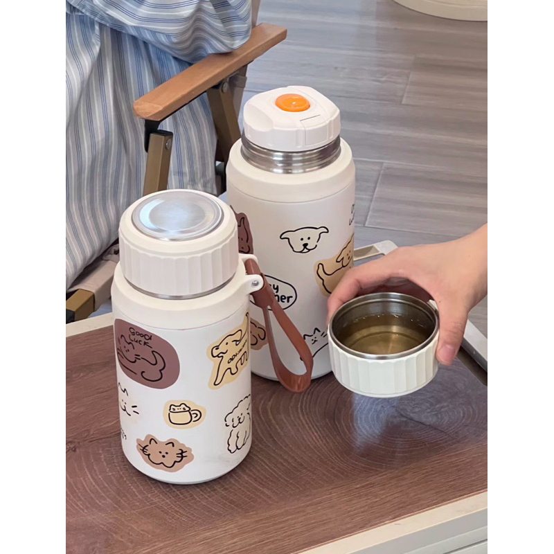 ステンレス製魔法瓶 高品質 1000ml YEAHCOOK
