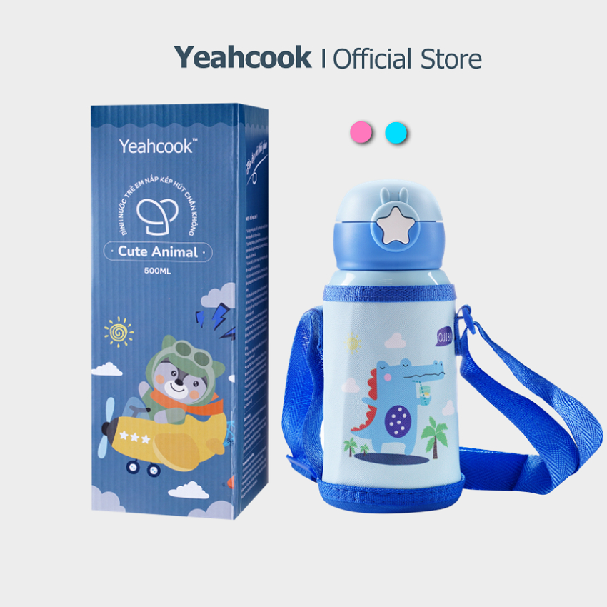 魔法瓶 ベビー用 温水・冷水用 500ml YEAHCOOK
