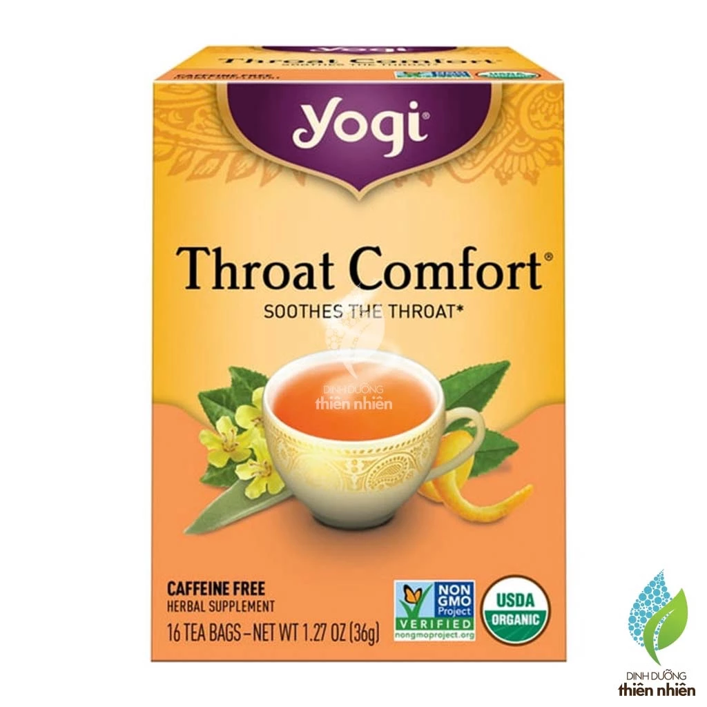 ヨギ スロートコンフォート オーガニックハーブティー - のどに優しい癒しのお茶