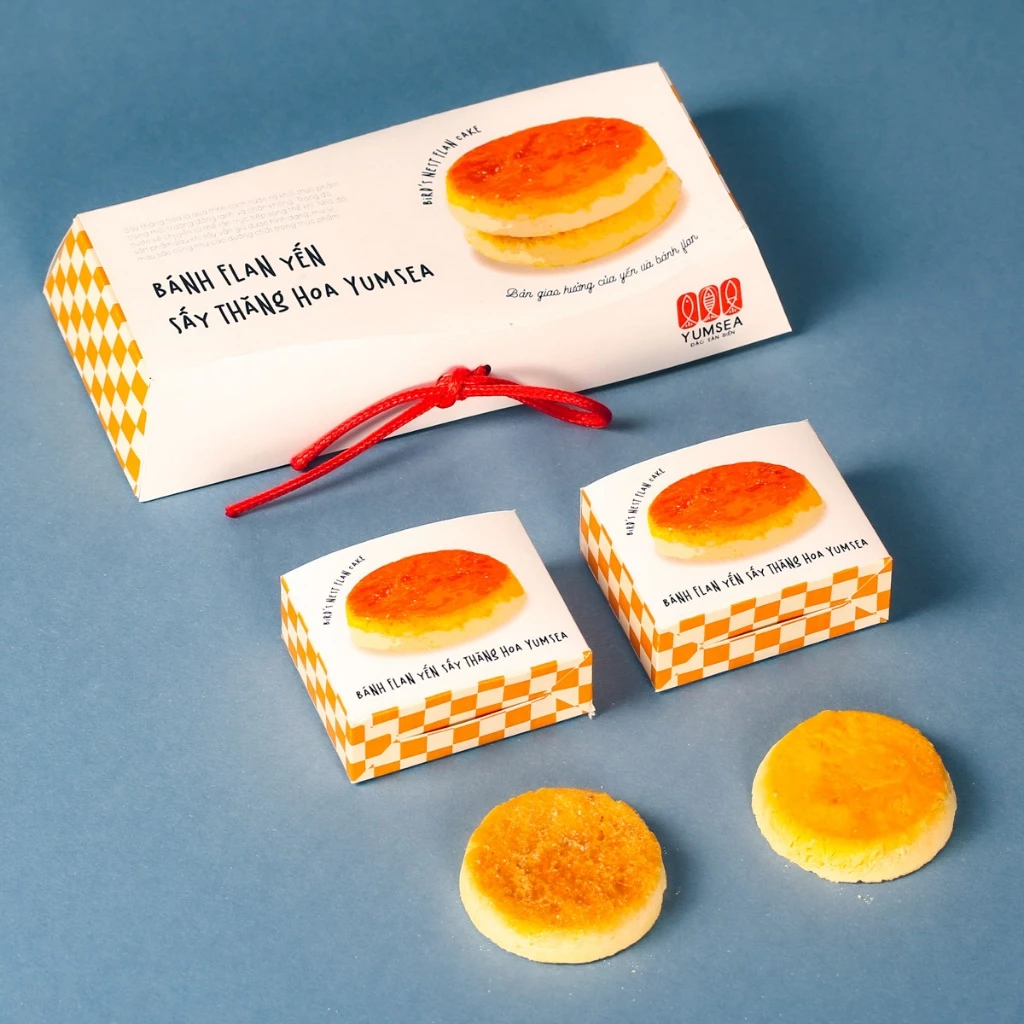 Yumsea 燕の巣フリーズドライプリン 16g - とろける口どけの贅沢デザート