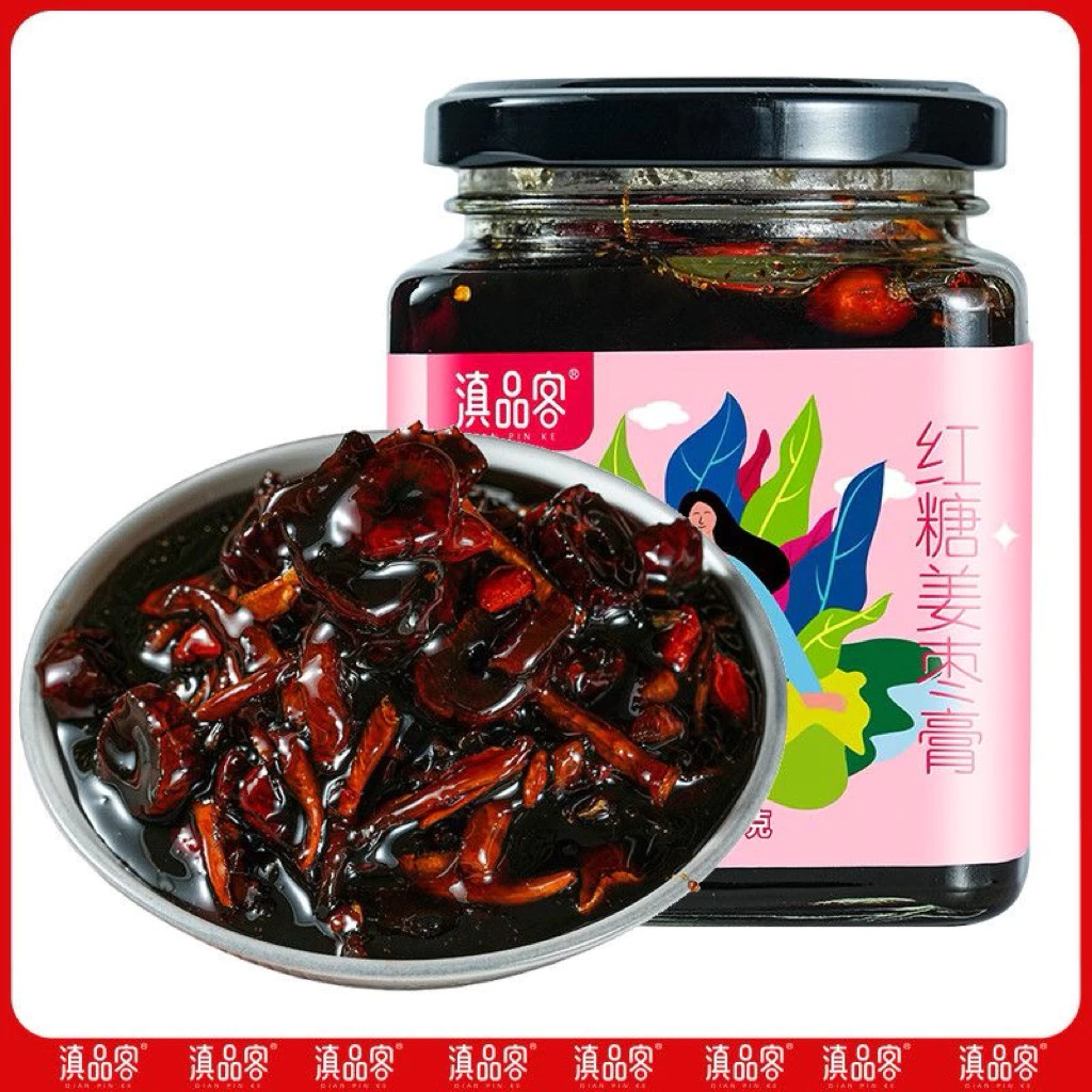 雲南黒糖なつめ生姜ペースト 360g瓶