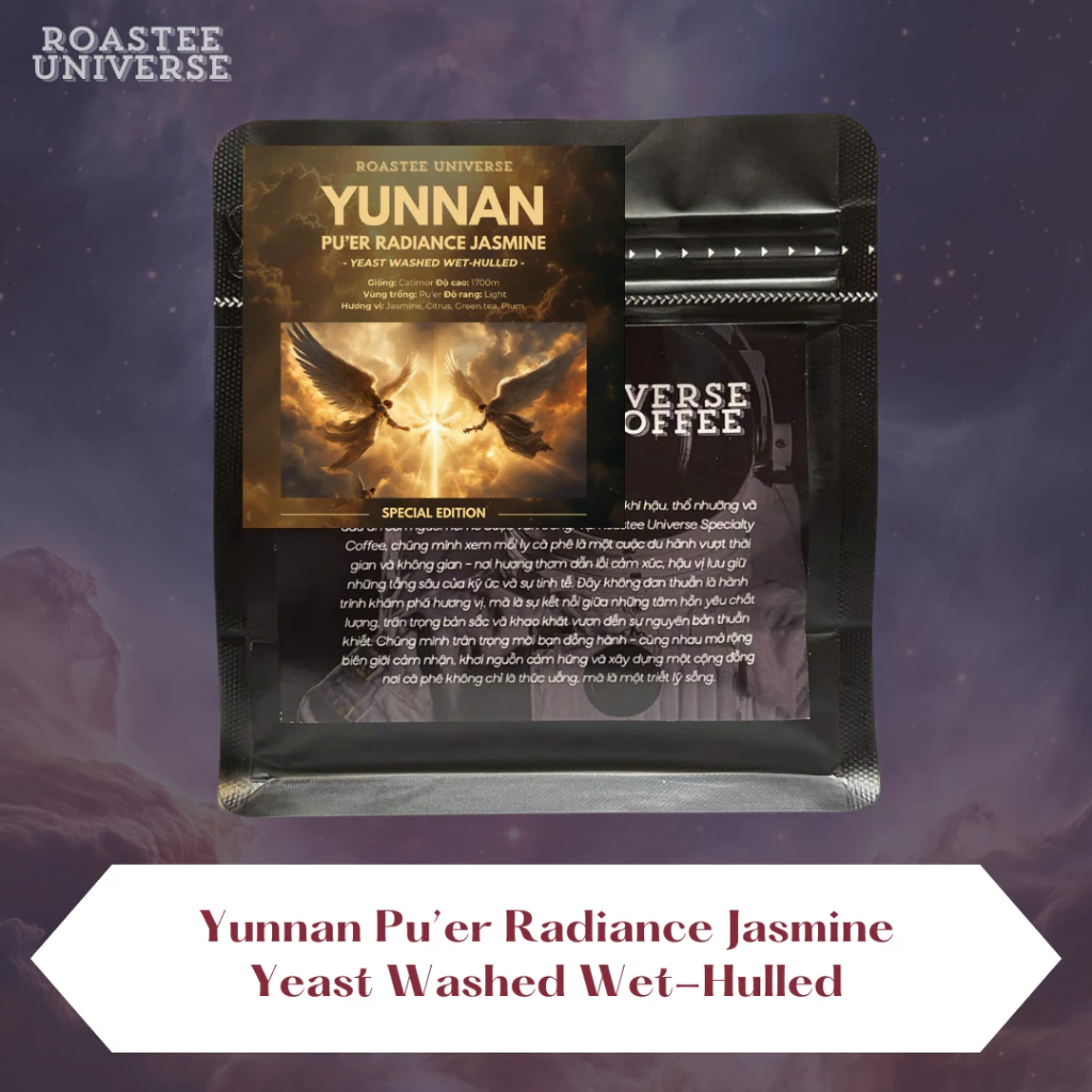 雲南プーアル産 ラディアンスジャスミン酵母ウォッシュド ウェットハル スペシャルティコーヒー豆 100g – プアオーバー専用