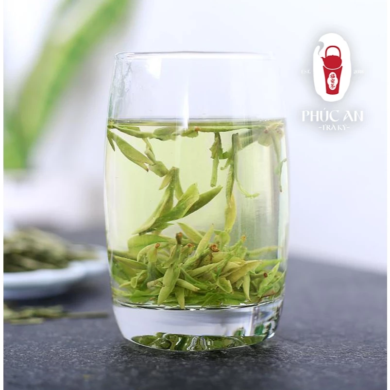 浙江龍井緑茶 (ロンジン茶) 缶入り 5g×10袋 - 体内浄化、抗酸化、脂肪低減サポート