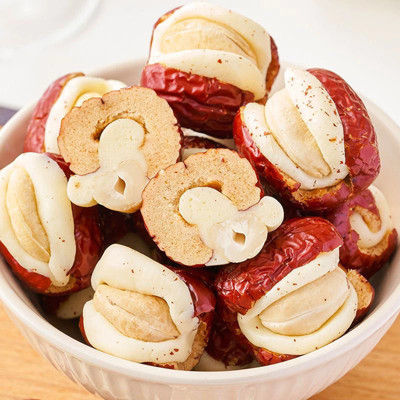 ジップロック袋入り500g！なつめとラクダミルクのカシューナッツキャラメル – 香り高く、もちもち、美味しくてヘルシー