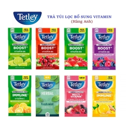 フルーツティー ビタミン補給 免疫と代謝アップ ティーバッグ 英国産 Tetley
