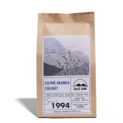 ローストコーヒー豆 100%アラビカ カウダット産 250g パウダー DalatFarm