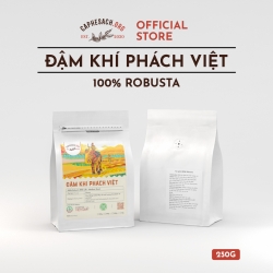 コーヒー豆 メディアムローストコーヒー 100%ロブスタ 250g Dam Khi Phach Viet