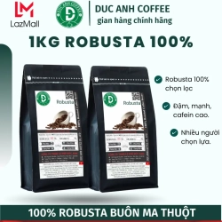 ローストコーヒー 100%ロブスタ種 1kg パウダー DUC ANH COFFEE