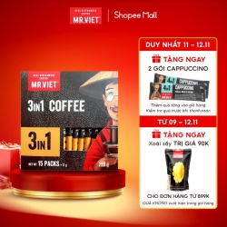 インスタントコーヒー 3in1 アイスミルクコーヒー 15袋×17g MR.VIET